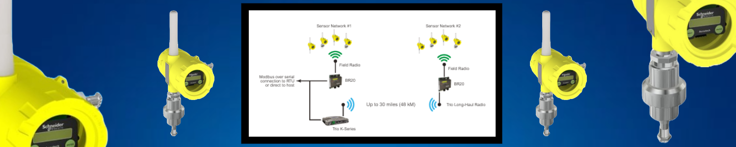 Accutech TM10 Wireless Turbine Meter Totaliser