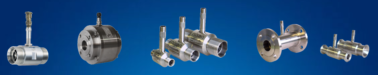 Nixon range of NT & BNO series turbine flow meters 